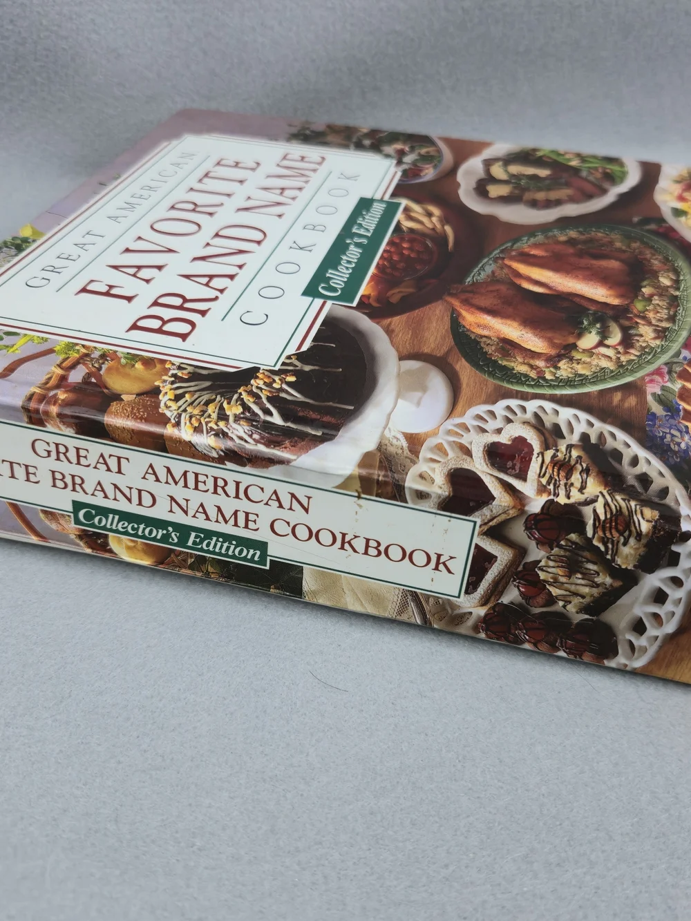 Vintage 1993 Great American Favorite Brand Name Cookbook Collector's Edition